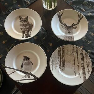 Pier 1 Exclusive Snowey Forest 4 pc set